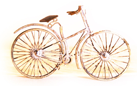 Ferro Train M-307-FM - Historic bicycle, 1880, ready made model